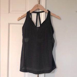 Lululemon Sheer Tank With Bra - 6